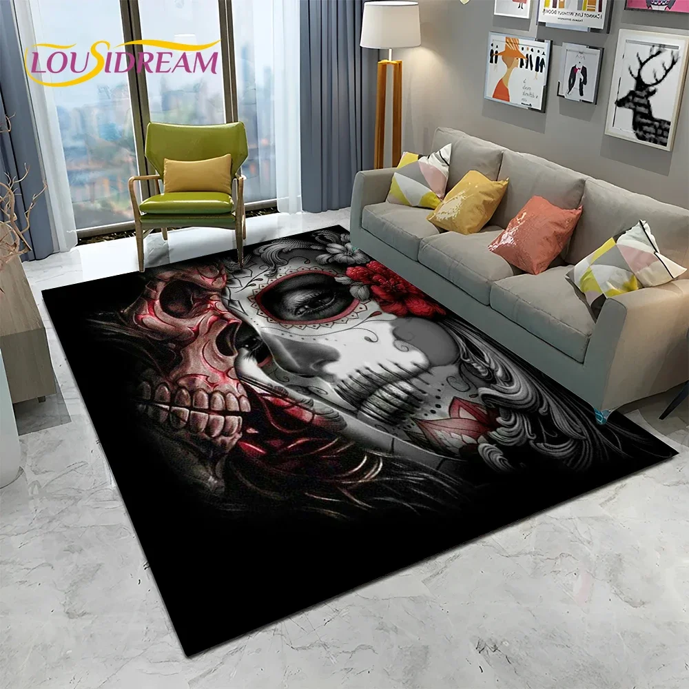 Korku Gotik Kadın Kafatası Ölü - Home Textiles Sale incelemesi ve fiyatı